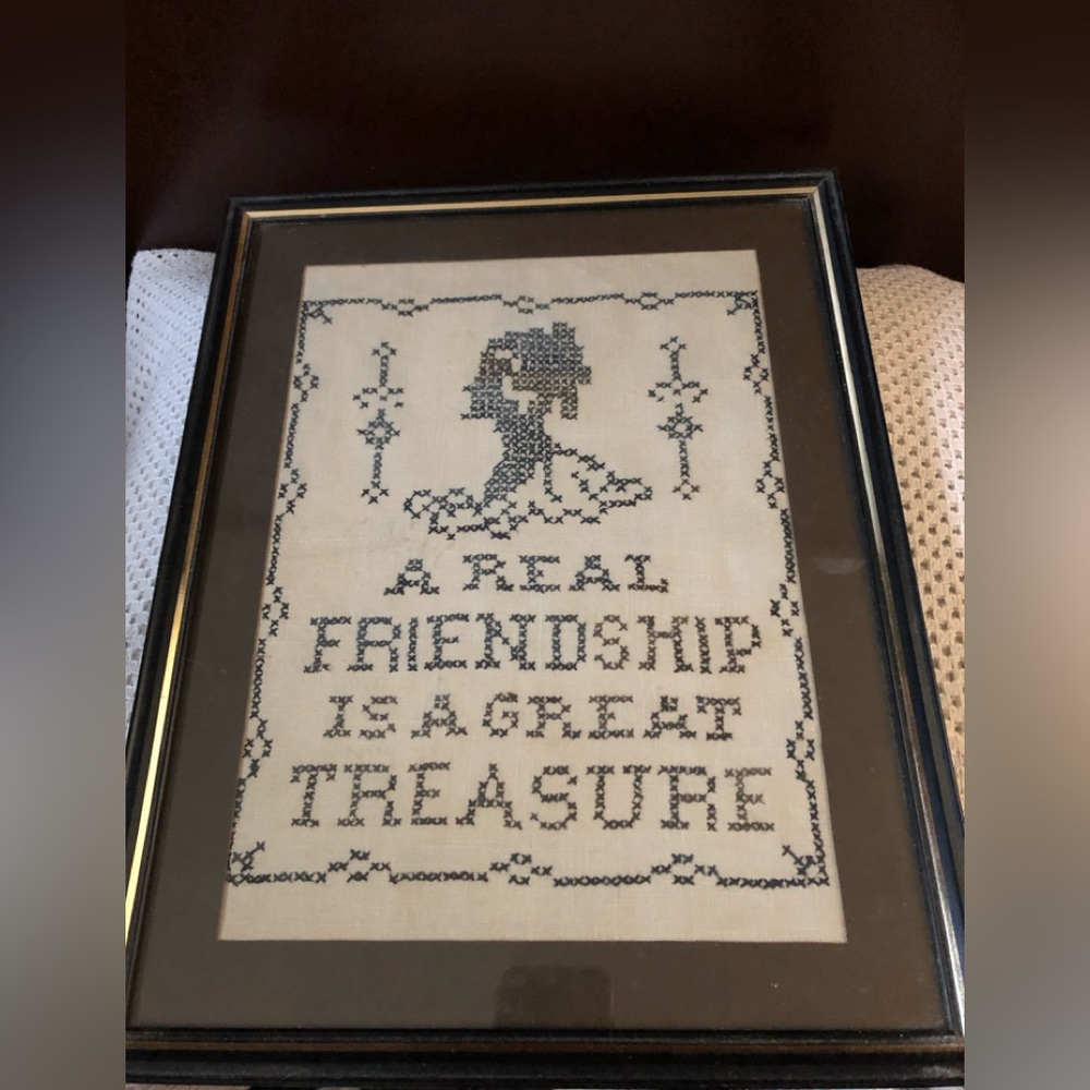 Vintage Needlework Art